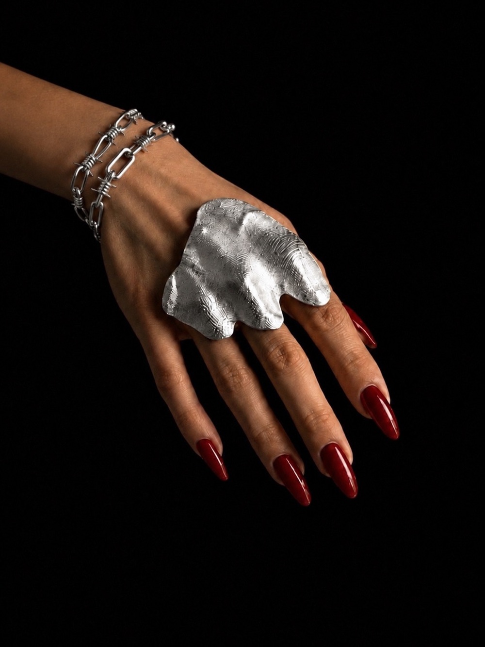 Gold Statement Cocktail Ring - Women Jewelry